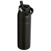 Stanley - termos tip sticla cu pai - Iceflow Flip Straw Lid - negru - 1.06 L