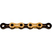 KMC - lant - 11 viteze - X11SL Ti-N - 118 zale - ceruit - Gold I Black