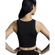 On - bustiera - Studio Cut-Out Crop W - Black