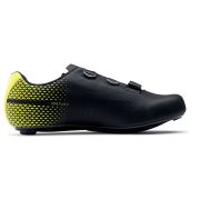 Northwave - pantofi ciclism sosea - Core Plus 2 - negru-fluo galben