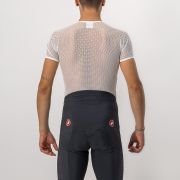 Castelli - bluza de corp cu maneca scurta - Core Mesh 3 SS - 20-30 gr C - alb