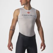 Castelli - bluza de corp fara maneci - Active Cooling Sleeveless - 25-35 gr C - gri argintiu