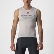Castelli - bluza de corp fara maneci - Active Cooling Sleeveless - 25-35 gr C - gri argintiu