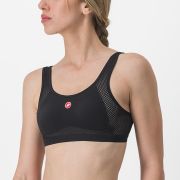 Bustieră ciclism Castelli Rosso Corsa Bra - neagră | ultraușoară