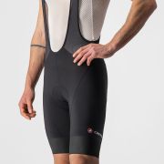 Castelli - pantaloni ciclism scurti cu bretele - Endurance 3 Bibshort - 15-35 gr C - negru