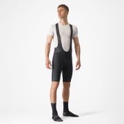 Castelli - pantaloni ciclism scurti cu bretele - Endurance 3 Bibshort - 15-35 gr C - negru