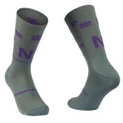 Northwave - sosete ciclism - Type Sock - Sage | Dark Purple