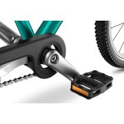 Bicicleta copii Woom 3 Automagic Go cu roti 16" - albastru Metallic Turquoise Petrol