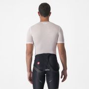 Castelli - bluza de corp cu maneca scurta - Pro Mesh 2.0 Short Sleeve - 15-28 gr C - alb