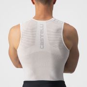 Castelli - bluza de corp fara maneci - Core Seamless Base Layer - 8-20 gr C - alb
