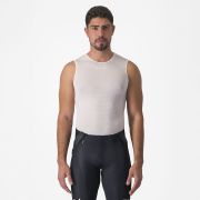 Castelli - bluza de corp fara maneci - Pro Mesh 2.0 Sleeveless - 15-28 gr C - alb