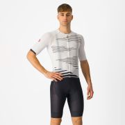 Castelli - pantaloni ciclism scurti cu bretele - Superleggera Bibshort - 20-40 gr C - negru