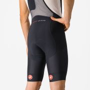 Castelli - pantaloni ciclism scurti cu bretele - Superleggera Bibshort - 20-40 gr C - negru