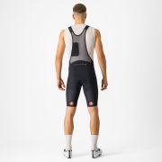 Castelli - pantaloni ciclism scurti cu bretele - Superleggera Bibshort - 20-40 gr C - negru