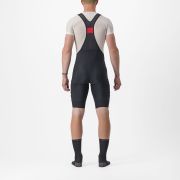 Castelli - pantaloni ciclism scurti cu bretele - Unlimited Cargo Bibshort - 15-35 gr C - negru
