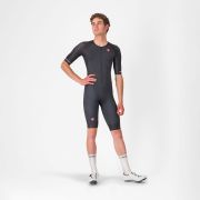 Castelli - costum triatlon cu maneca scurta - Core Tri Suit Short Sleeve - negru