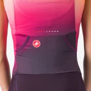 Castelli - costum triatlon fara maneci - Free Sanremo 3 W Suit Sleeveless - negru | portocaliu vivid