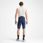 Castelli - pantaloni ciclism scurti cu bretele - A/C Bibshort - 22-40 gr C - albastru belgian