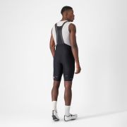 Castelli - pantaloni ciclism scurti cu bretele - Espresso Bibshort - 15-35 gr C - negru