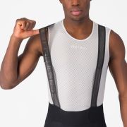 Castelli - pantaloni ciclism scurti cu bretele - Espresso Bibshort - 15-35 gr C - negru