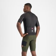 Castelli - pantaloni ciclism scurti cu bretele - Unlimited Cargo Bibshort - 15-35 gr C - verde Deep Green