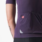 Castelli - tricou ciclism maneca scurta regular fit - Anima 4 W Jersey - 18-32 gr C - negru night Shade