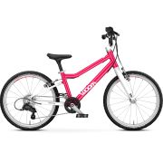 Bicicleta copii Woom 4 Go cu roti 20" roz Hot Pink