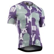 Northwave - tricou ciclism maneca scurta - Blade Type Jersey Short Sleeve - Sage | Dark Purple