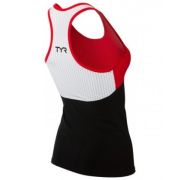 TYR - Maiou Triathlon pentru femei - negru rosu
