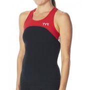 TYR - Maiou Triathlon pentru femei - negru rosu