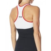 TYR - Maiou Triathlon pentru femei - negru rosu