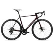 Bicicletă șosea race Orbea ORCA M21eTEAM PWR - Wine Red Carbon View | Titanium (Gloss)