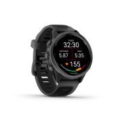 Garmin Forerunner 570 - 42 mm - ceas multisport cu GPS si AMOLED - negru Slate Gray Aluminium with Translucent Black | Black Band