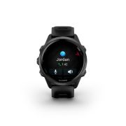 Garmin Forerunner 570 - 42 mm - ceas multisport cu GPS si AMOLED - negru Slate Gray Aluminium with Translucent Black | Black Band