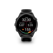 Garmin Forerunner 570 - 47mm - ceas multisport cu GPS si AMOLED - negru Slate Gray Aluminium with Translucent Black | Black Band