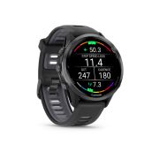 Garmin Forerunner 970 AMOLED Titan Carbon DLC Sapphire - Smartwatch multisport negru