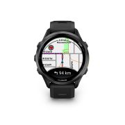 Garmin Forerunner 970 AMOLED Titan Carbon DLC Sapphire - Smartwatch multisport negru