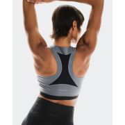 On - bustiera - Train 2-in-1 Crop W - Grey