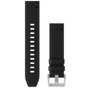 Garmin - curea piele - QuickFit 22 - MARQ 2 leather - black I green
