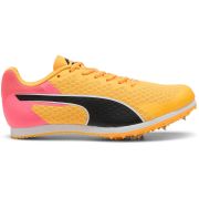Puma - pantofi alergare copii cu cuie pentru pista - evoSPEED Star 9 Junior - Sun Stream | Sunset Glow | Black