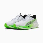 Puma - pantofi alergare - Velocity Nitro 3 Hyrox - PUMA White | Green Glare