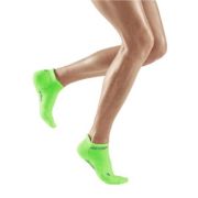 CEP - sosete compresie sub glezna - the run socks no show v4 - green