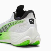 Puma - pantofi alergare - Velocity Nitro 3 Hyrox - PUMA White | Green Glare