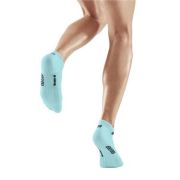CEP - sosete compresie sub glezna - the run socks no show v4 - light blue