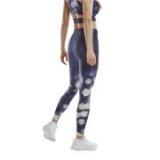 CEP - colanti - bloom tights running W - blue | white