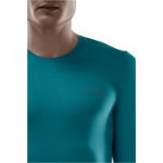 CEP - bluza cu maneca lunga - run ultralight shirt long sleeve - petrol