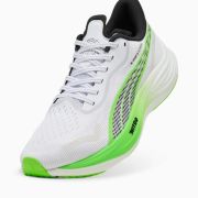 Puma - pantofi alergare - Velocity Nitro 3 Hyrox - PUMA White | Green Glare