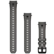 Garmin curea silicon cu latime de 20mm gri Charcoal - pentru Instinct E 40 mm