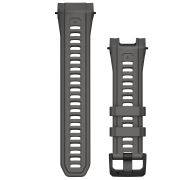 Garmin curea silicon cu latime de 26mm gri Charcoal - pentru Instinct 3 50 mm