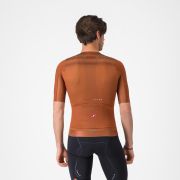 Castelli - tricou ciclism maneca scurta race fit - Aero Race 8S Jersey - 18-36 gr C - mocha